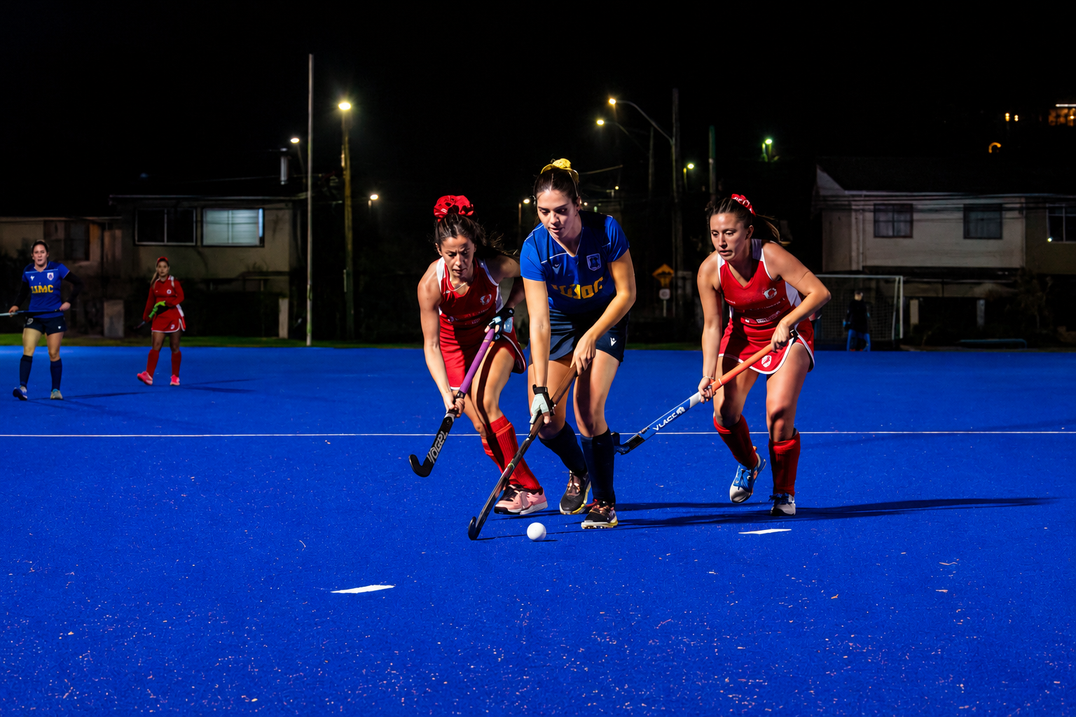 Hockey femenino UdeC remontó un complicado duelo frente a Concepción Country Club y sigue invicto en la Liga Biobío